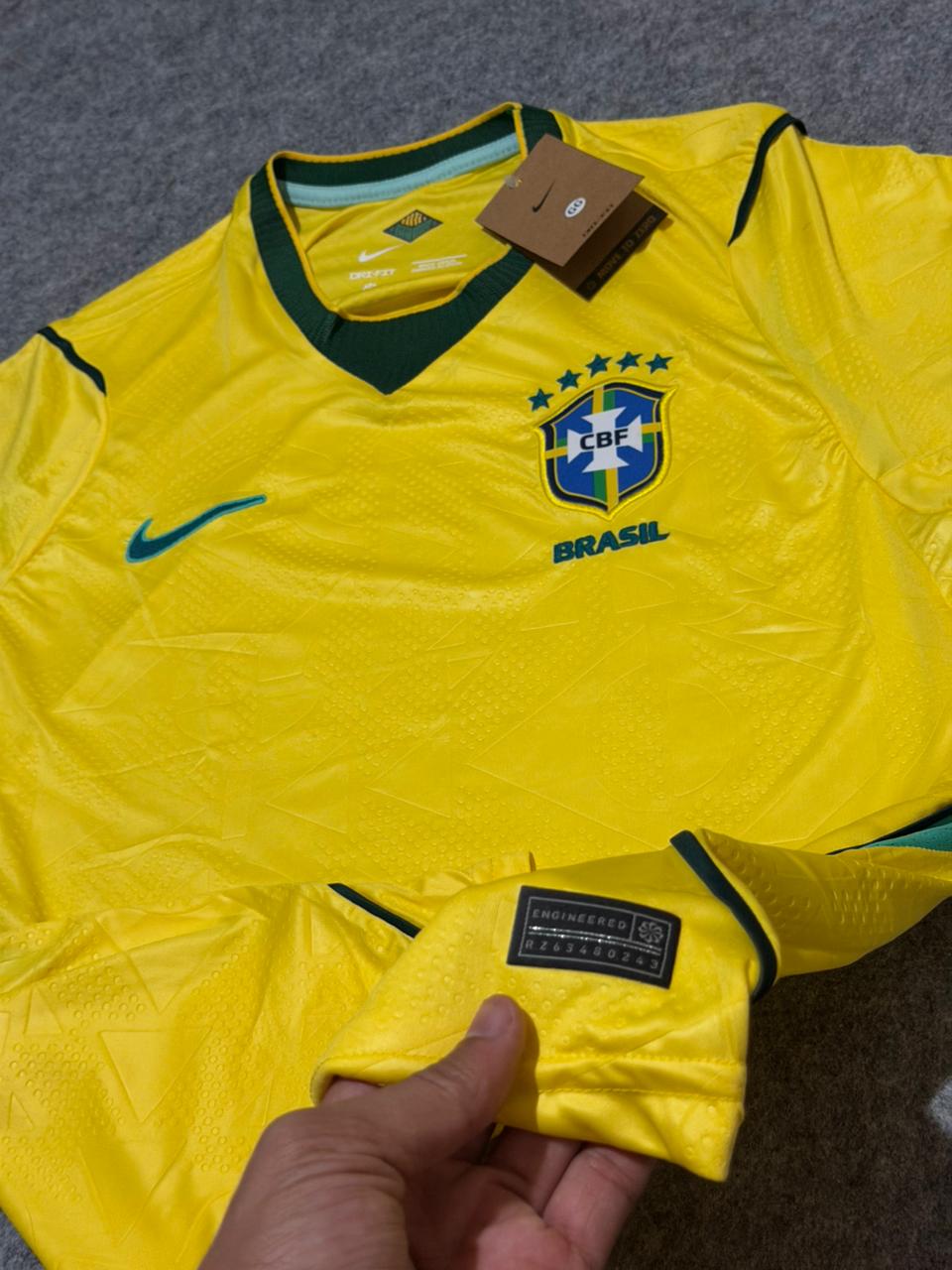 Camisa da seleção linha premium dry tecnologico